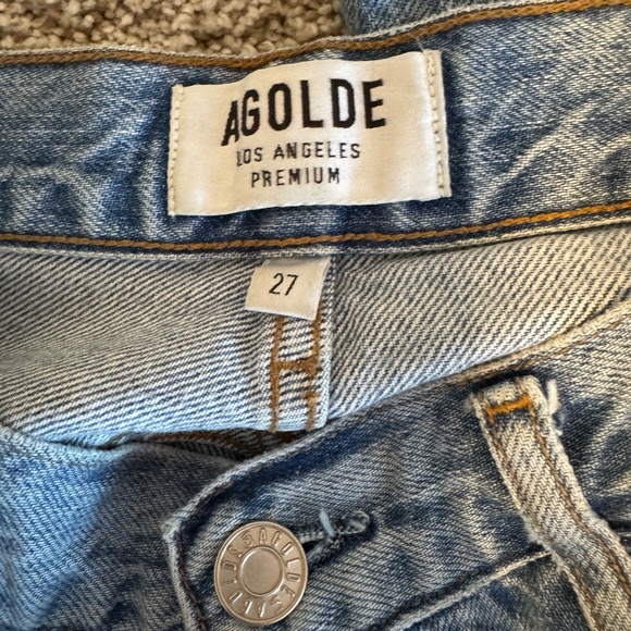 Agolde Riley High Rise Straight Crop size 27 - Picture 7 of 7